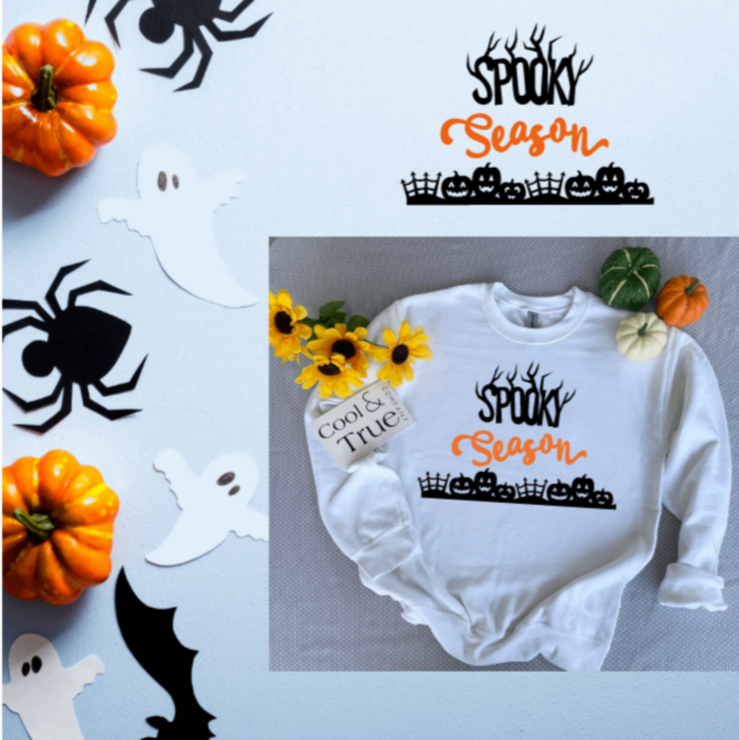 Spooky Season Crew Neck Sweatshirt