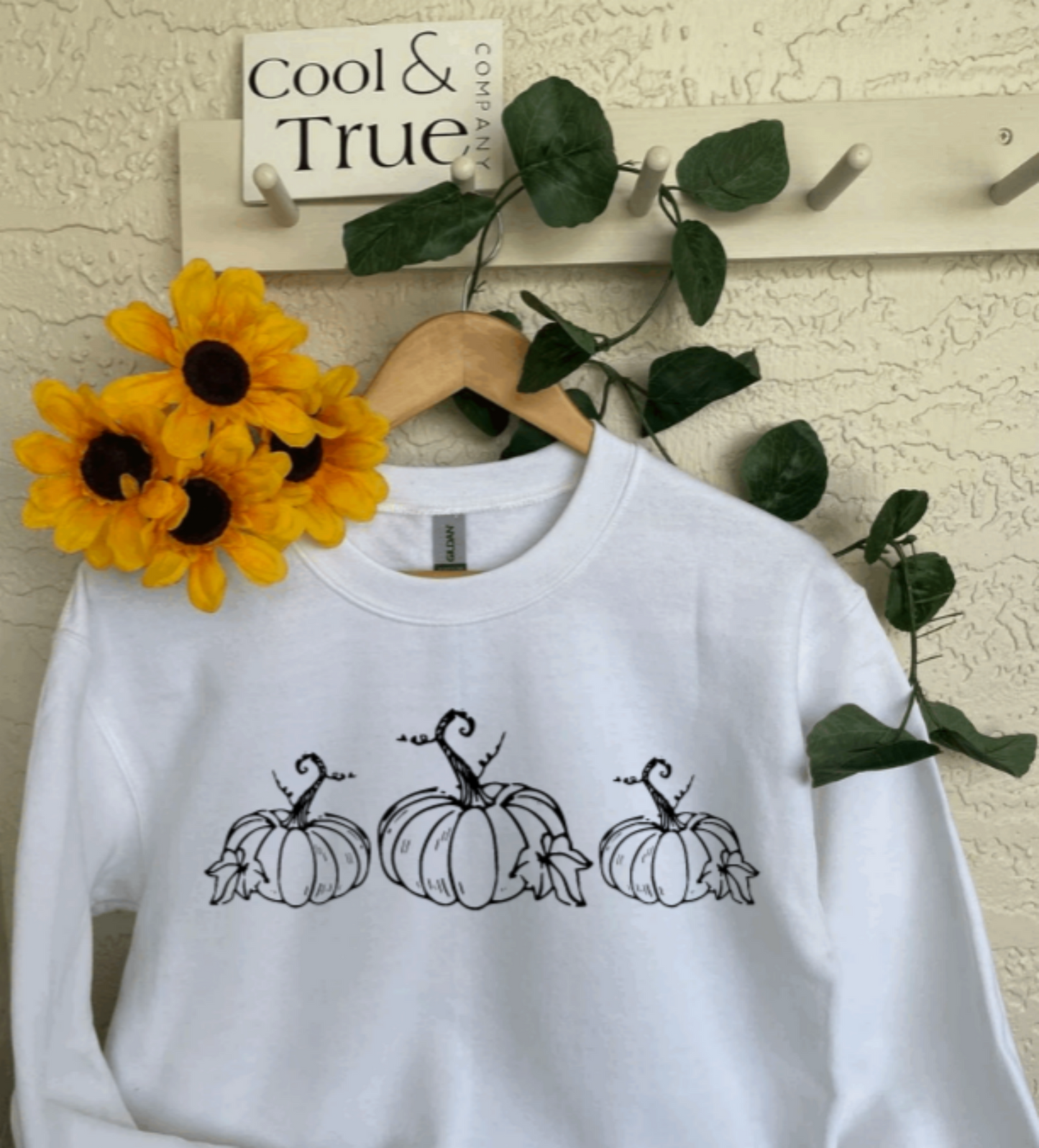 Pumpkin Crewneck Sweatshirt