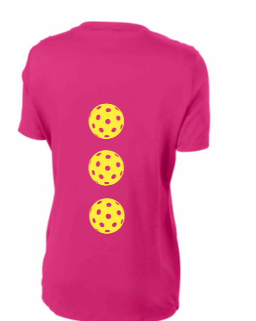 Pickleball - Triple Pickleball Dri-fit T-Shirt Women