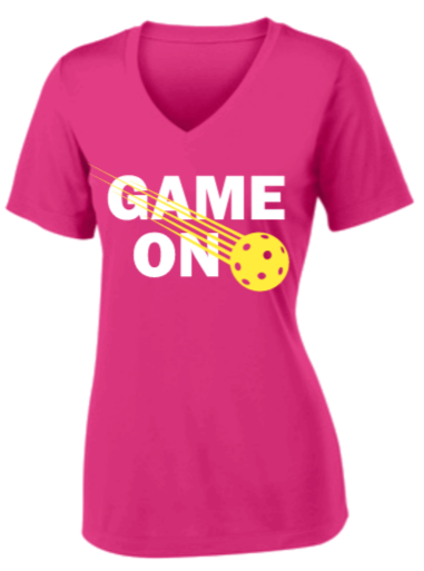 Pickleball Game On Dri-fit T-Shirt Women