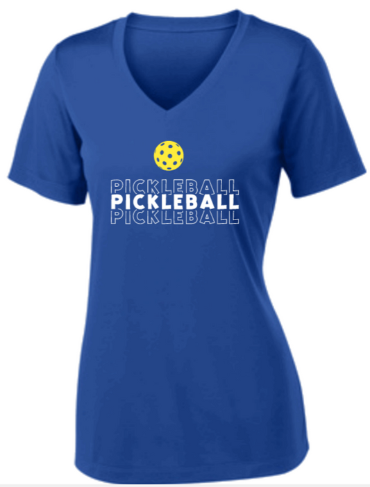 Pickleball - Triple Pickleball Dri-fit T-Shirt Women