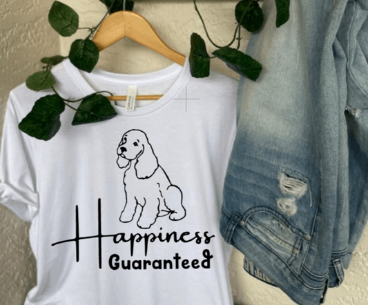 Happiness Guaranteed Doggie Tee