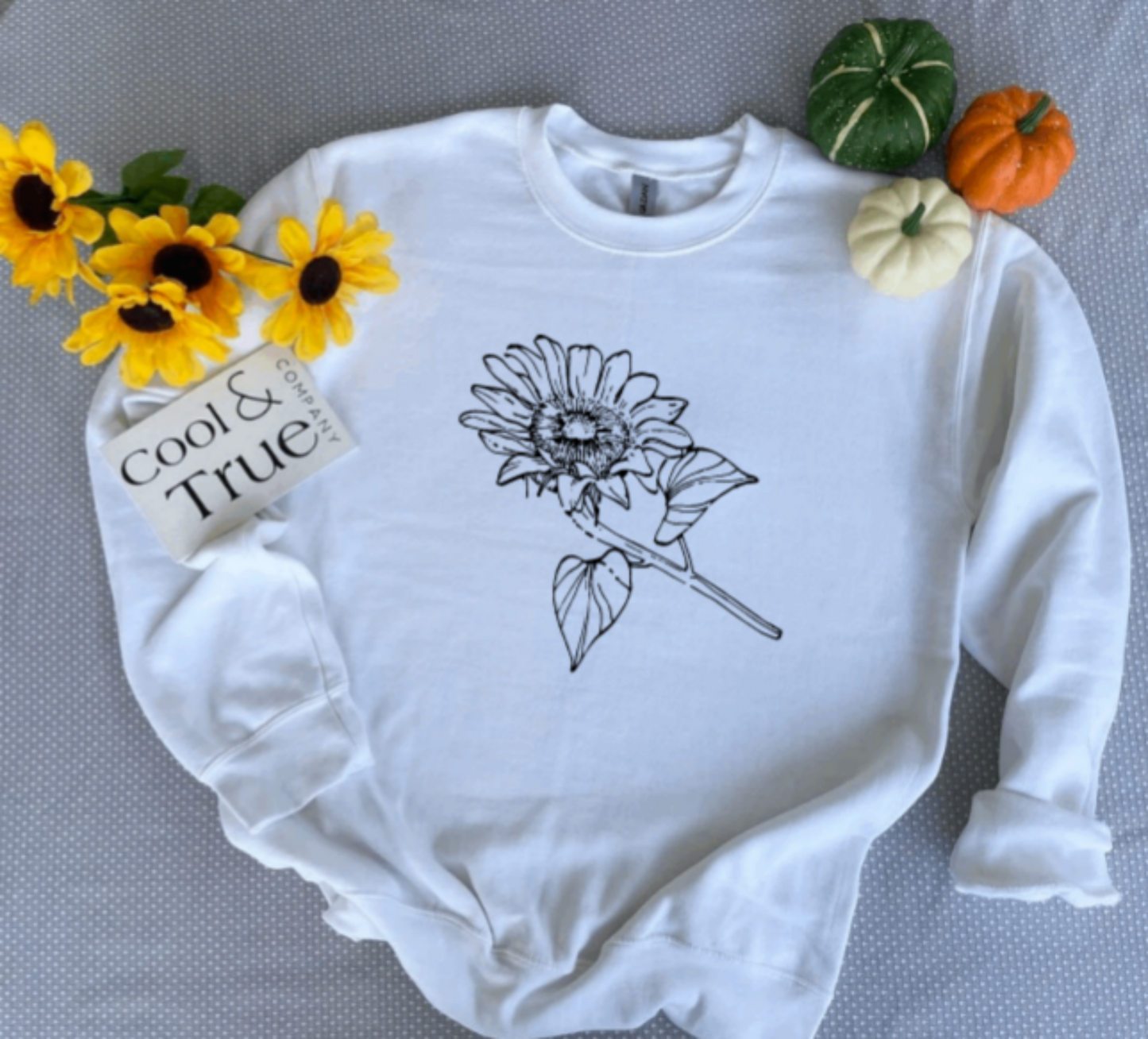 Sunflower Harvest Crewneck Sweatshirt