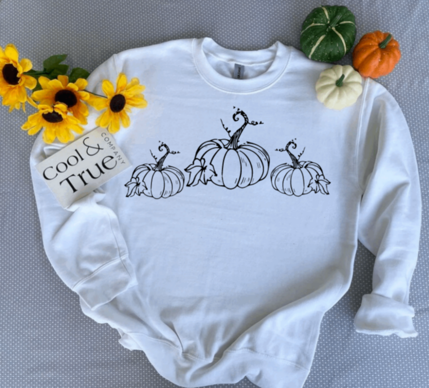 Pumpkin Crewneck Sweatshirt