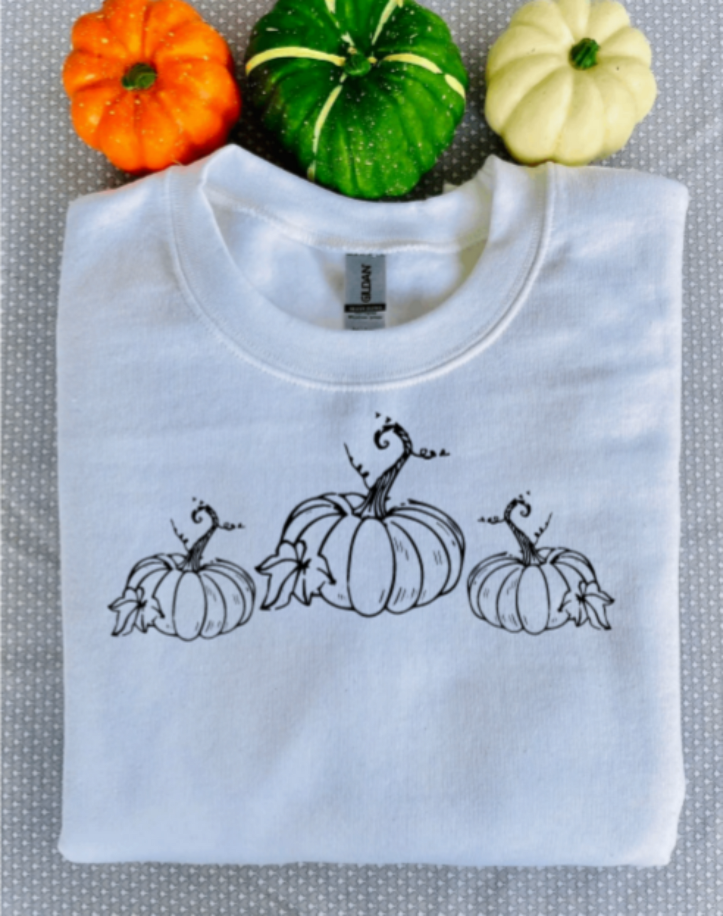 Pumpkin Crewneck Sweatshirt