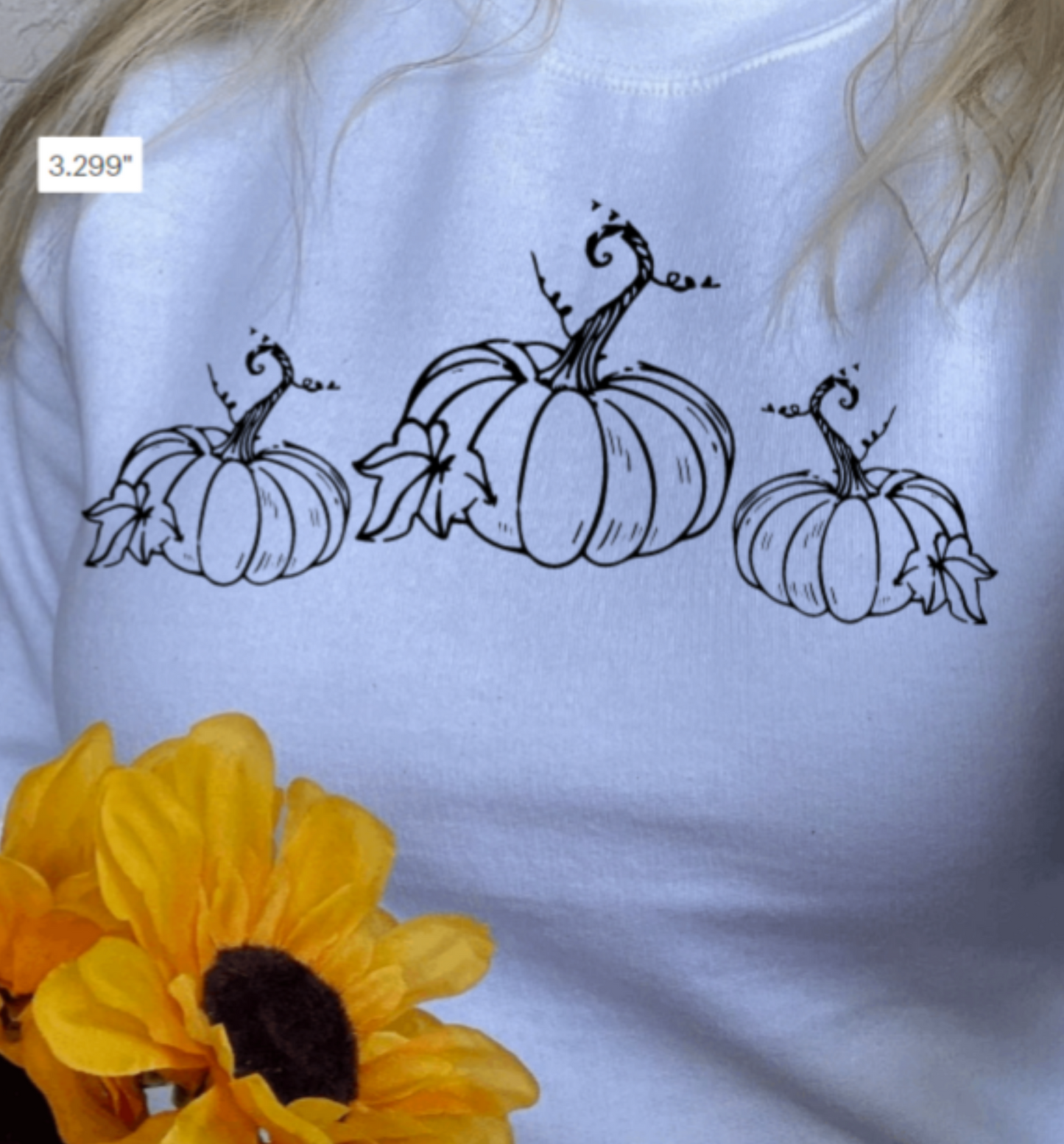 Pumpkin Crewneck Sweatshirt