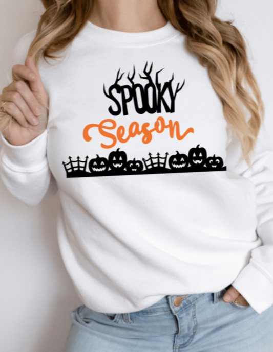 Spooky Season Crew Neck Sweatshirt